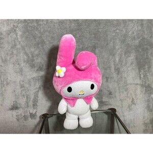 Sanrio My Melody HELLO KITTY Pink Bunny Ears Plush by Gund 14"